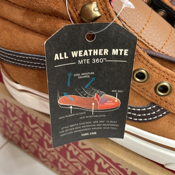 Vans Sk8 Hi Mte Glazed Ginger Marshmallow - Picture 6 of 10